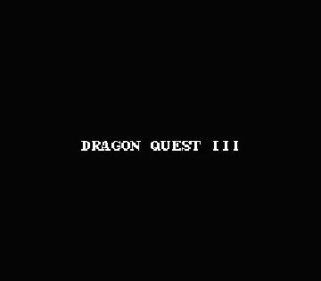 Dragon Quest III - Soshite Densetsu e... (Japan) (Rev 1) screen shot title